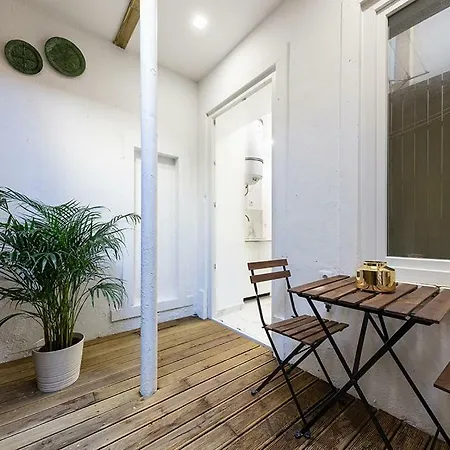 Апартаменты Studio In Anjos With Private Patio *